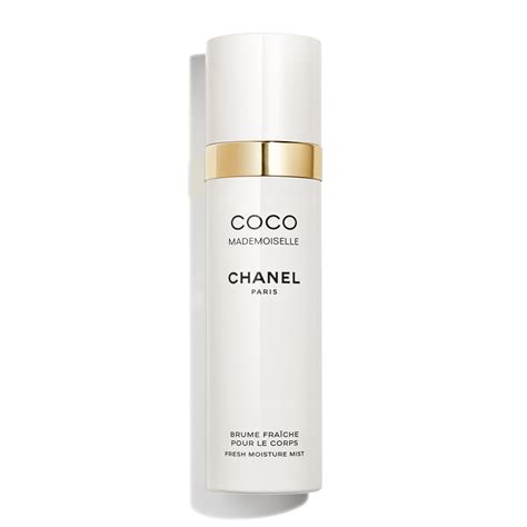 chanel coco mademoiselle mist spray|coco mademoiselle fresh moisture mist.